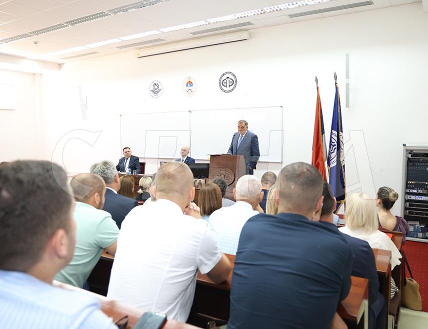 BANJA LUKA, JULY 3 /SRNA/ – The President of Republika Srpska Milorad Dodik has stated today that every university is a fortress of the future that must be secured, remain free and independent, with support from the republic's institutions.