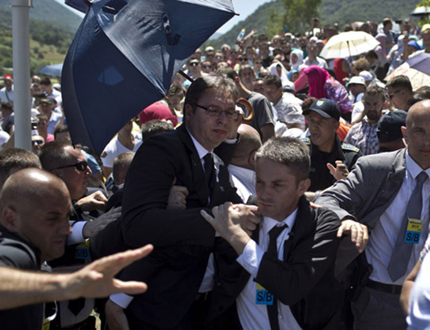 BIJELJINA, JULY 10 /SRNA/ - Bosniak extremists attempted to assassinate the then Prime Minister of Serbia, Aleksandar Vučić, at the Srebrenica Memorial Complex on July 11, 2015.