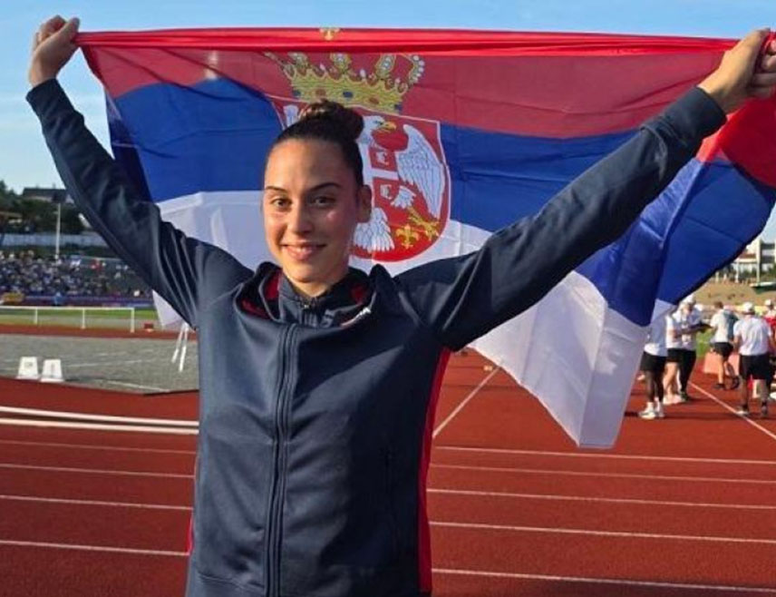 БЕРГЕН, 19. ЈУЛА /СРНА/ - Српска атлетичарка Адриана Вилагош освојила је златну медаљу у бацању копља на Европском првенству за млађе сениоре, које се одржава у норвешком Бергену.