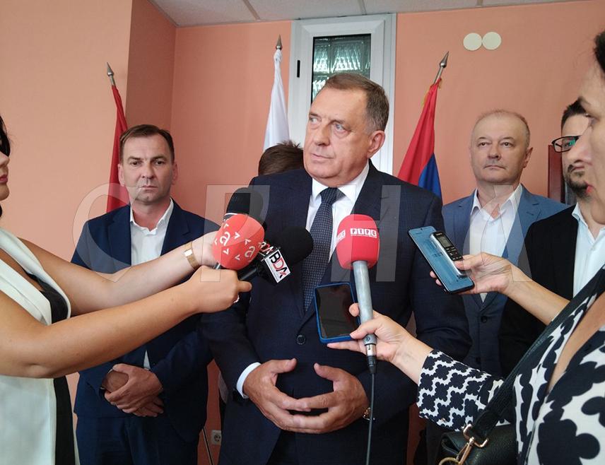 UGLJEVIK, JULY 25 /SRNA/ - Republika Srpska President Milorad Dodik said today that Christian Schmidt is the biggest problem facing BiH, and that stabilizing the country will be difficult until all of his unconstitutional decisions are addressed.