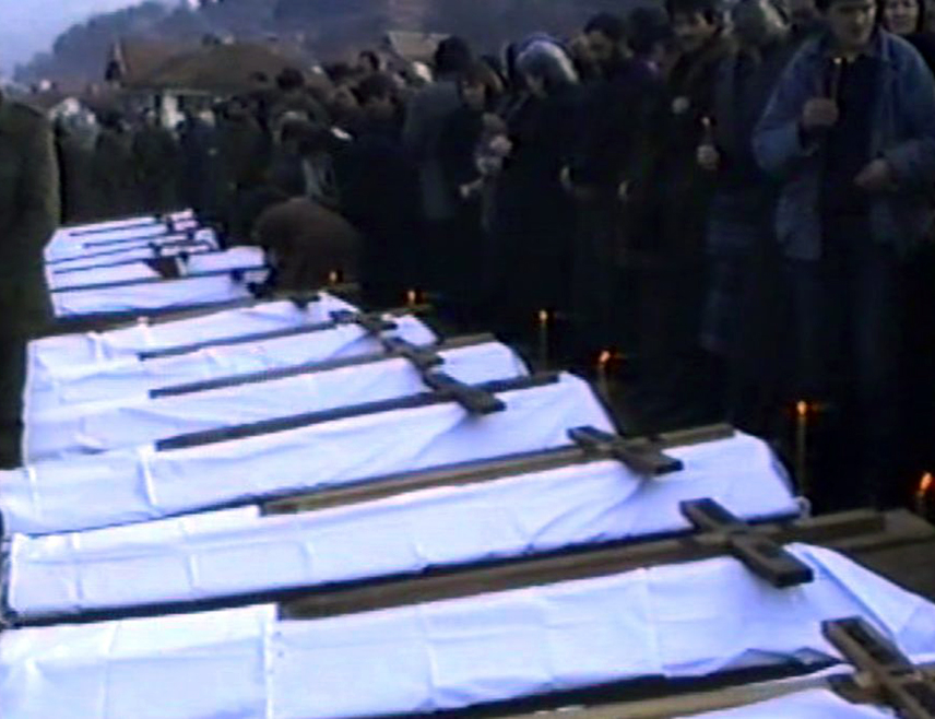 "Прије поласка у акцију свима се обратио командант Прве дринске бригаде који је истакао да је акција добро испланирана, да се нада успјеху и тада је наредио да се нико од српског становништва, било војни или цивилни, било које доби, не оставља жив, да се све убија... У акцији на Јошаницу било је ангажовано око 300 војника, а убиства су извршена масовним стријељањем из ватреног оружја и паљењем у кућама..."
