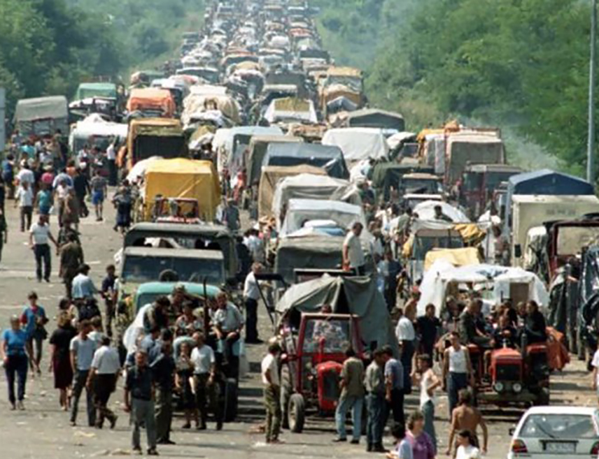 During that 12-day journey from Obrovac to Serbia, we felt as if we were embalmed. We felt no fear at all, Savka emphasizes.