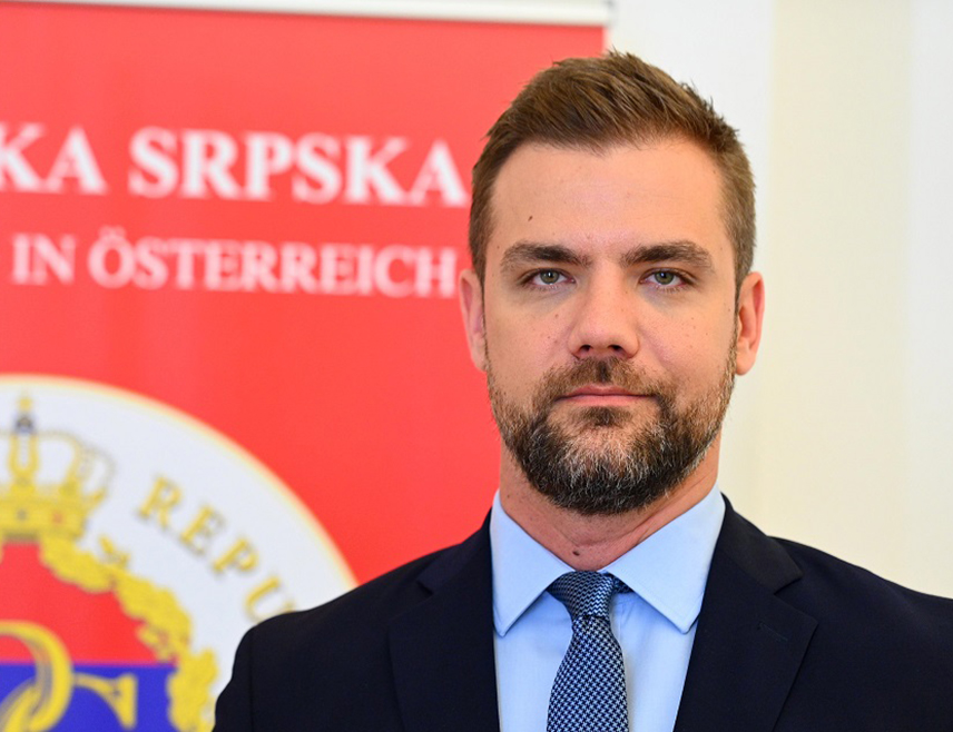 VIENNA, AUGUST 1 /SRNA/ – Head of the Republika Srpska Representative Office in Austria, Mladen Filipović, told SRNA that the confirmation of the first-instance verdict against Republika Srpska President Milorad Dodik has caused deep concern among Srpska citizens living in Austria and across Europe.