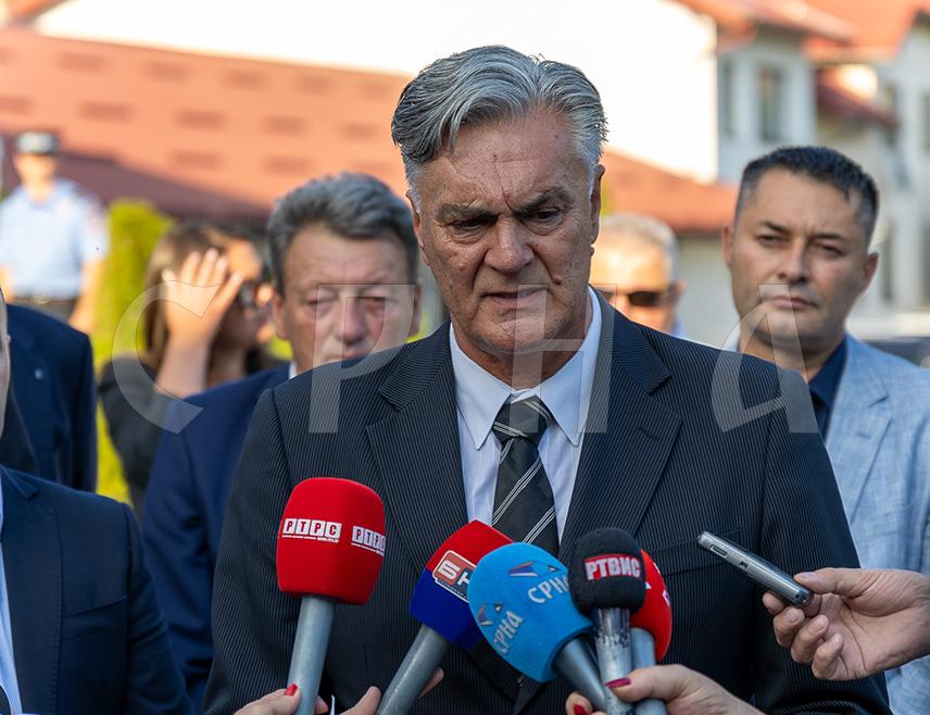 ISTOČNI STARI GRAD, AUGUST 8 /SRNA/ - The Minister of Internal Affairs of Republika Srpska, Siniša Karan, said today in Hreša, Istočni Stari Grad Municipality, that Republika Srpska will last forever, as it was created, is being built, and safeguarded by the Serb people.