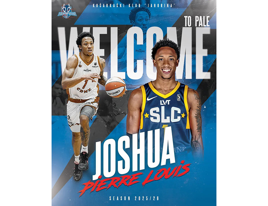 ПАЛЕ, 21. АВГУСТА /СРНА/ - Американац Џошуа Пјер-Луј придружио се Кошаркашком клубу /КК/ "Јахорина" са Пала и биће значајно појачање за предстојећу сезону у АБА другој лиги и Премијер лиги БиХ.