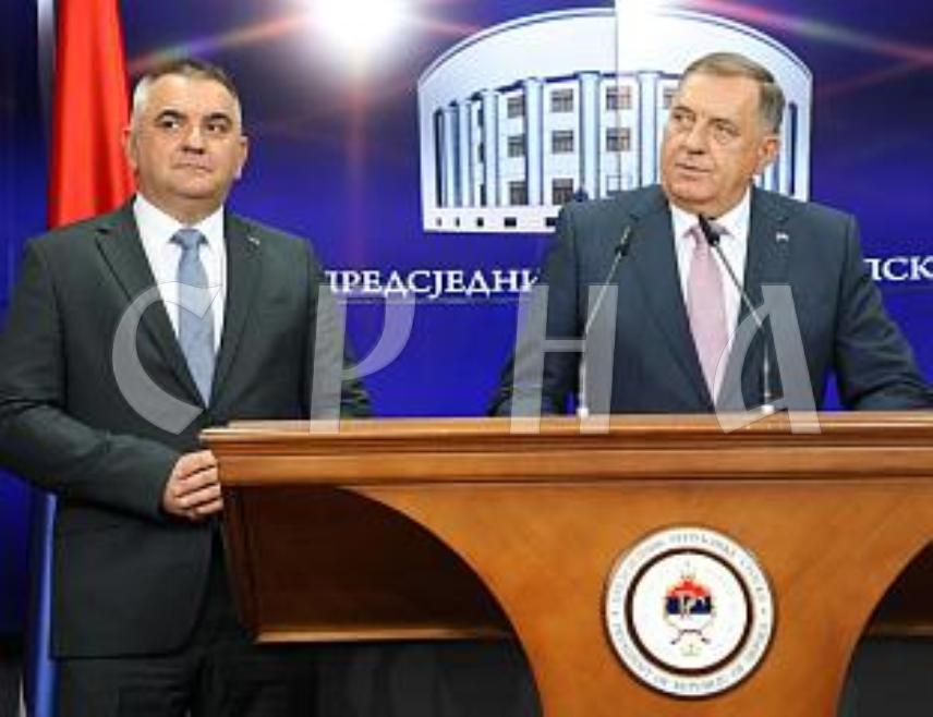 BANJA LUKA, AUGUST 24 /SRNA/ - Republika Srpska President Milorad Dodik said today in Banja Luka that he nominated Savo Minić as prime minister-designate, a man with the highest academic qualifications, loyal to Srpska, a patriot, and possessing the will and determination to create the best solutions.