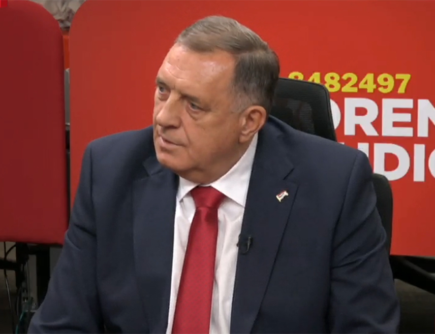 BANJA LUKA, AUGUST 25 /SRNA/ – The President of Republika Srpska, Milorad Dodik, stated that today Muslim Sarajevo voted against U.S. President Donald Trump being nominated for the Nobel Peace Prize, which, according to him, shows that some are advocating a policy of an integrated unitary BiH.