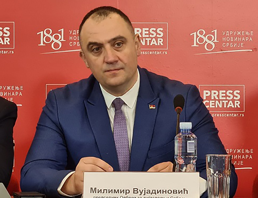 BELGRADE, SEPTEMBER 19 /SRNA/ – Member of the Serbian Parliament Milimir Vujadinović called on the European Union to urgently react to the hate messages directed at Serbs in the village of Glušci near Metković, as these incidents are happening on EU territory.
