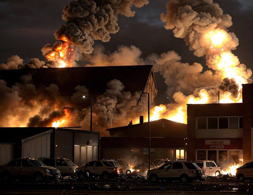 СВИНДОН, 25. СЕПТЕМБРА /СРНА - РИА Новости/ - Британска полиција евакуисала је становнике града Свиндона након снажне експлозије у једном складишту у индустријској зони, јавио је медијски сервис "Скај њуз", позивајући се на изјаве из полиције.