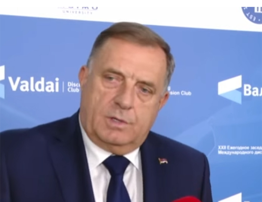 СОЧИ, 2. ОКТОБРА /СРНА/ - Предсједник Републике Српске Милорад Додик изјавио је да је говор руског предсједника Владимира Путина на Међународном дискусионом форуму у Сочију била најбоља елаборација онога што се зове мултиполарни свијет са научног и политчког нивоа.