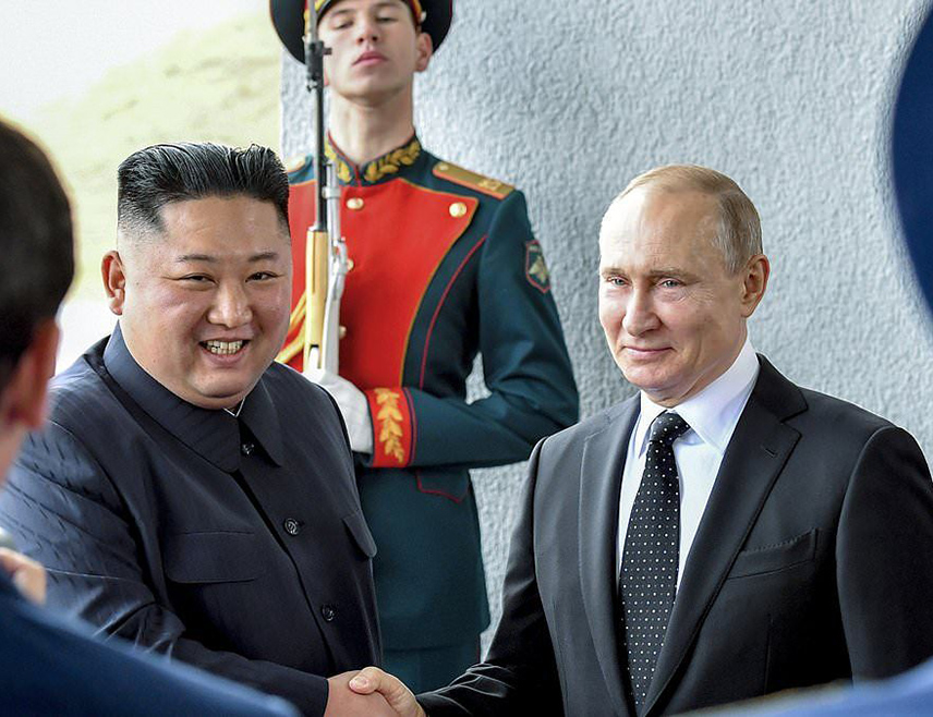 ПЈОНГЈАНГ, 7. ОКТОБРА /СРНА/ - Односи Сјеверне Кореје и Русије су изузетно блиски, а пријатељство двије земље бесмртно, поручио је сјевернокорејски лидер Ким Џонг Ун.