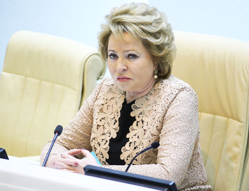 МОСКВА, 29. ОКТОБРА /СРНА/ - Ситуација у Русији је стабилна и неће је пореметити ни 30 пакета санкција од непријатељских земаља, изјавила је предсједавајући Савјета Руске Федерације Валентина Матвијенко.