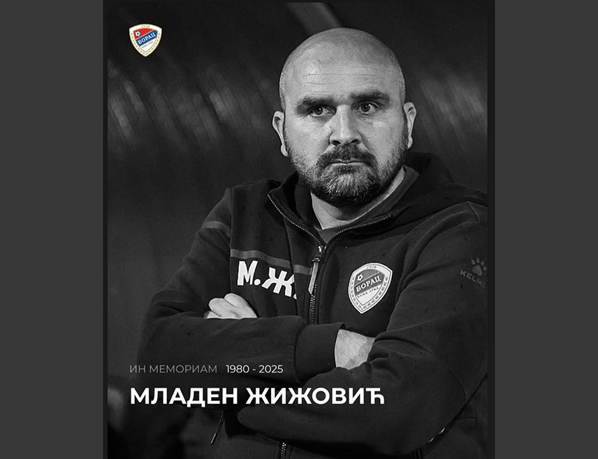 БАЊАЛУКА, 3. НОВЕМБРА /СРНА/ - Предсједник Републике Српске Милорад Додик истакао је поводом смрти тренера Младена Жижовића да су његово знање, таленат и посвећеност фудбалу оставили неизбрисив траг у спорту у Бањалуци, Републици Српској и региону.