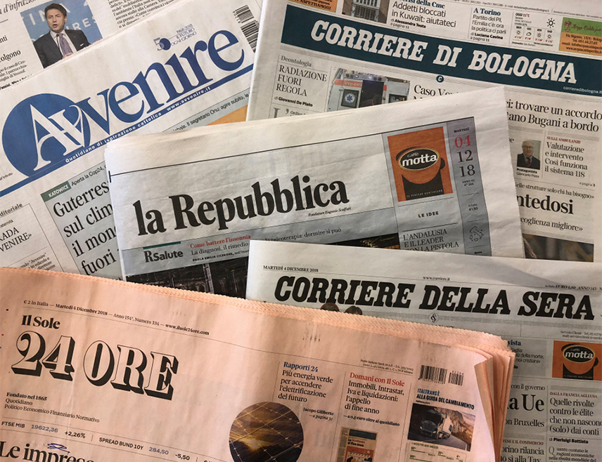 РИМ, 16. НОВЕМБРА /СРНА/ - Италијански новинари ступиће у штрајк 28. новембра због финансијских проблема у раду медија и пада квалитета извјештавања, саопштило је Национално удружење новинара Италије /ФНСИ/.