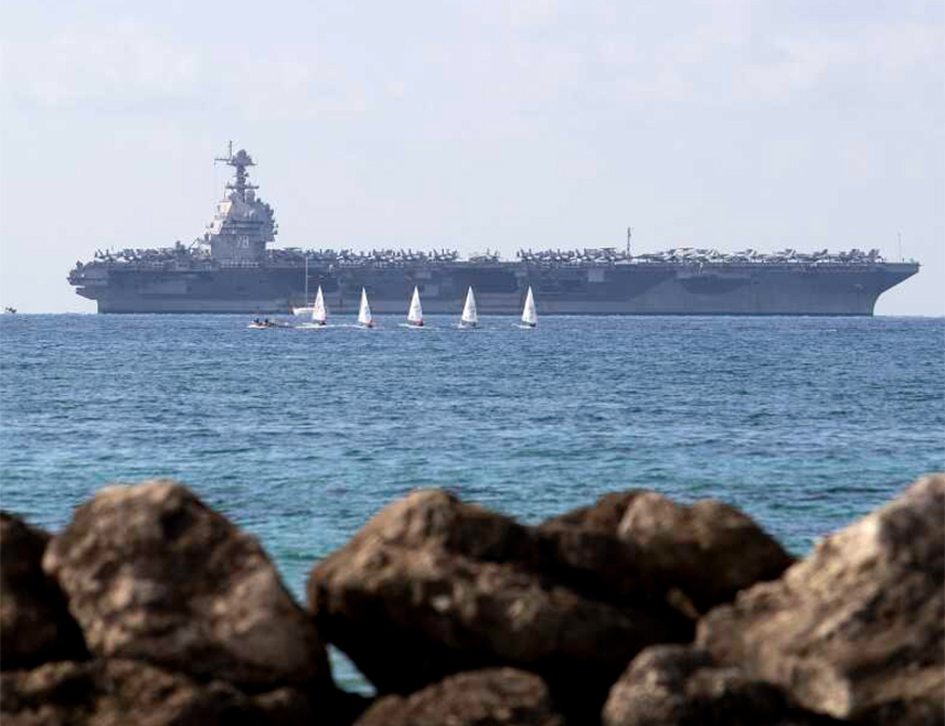 ВАШИНГТОН, 16. НОВЕМБРА /СРНА/ - Најнапреднији амерички носач авиона "Џералд Р. Форд" упловио је у Карипско море, демонстрирајући војну моћ САД, саопштила је америчка морнарица.