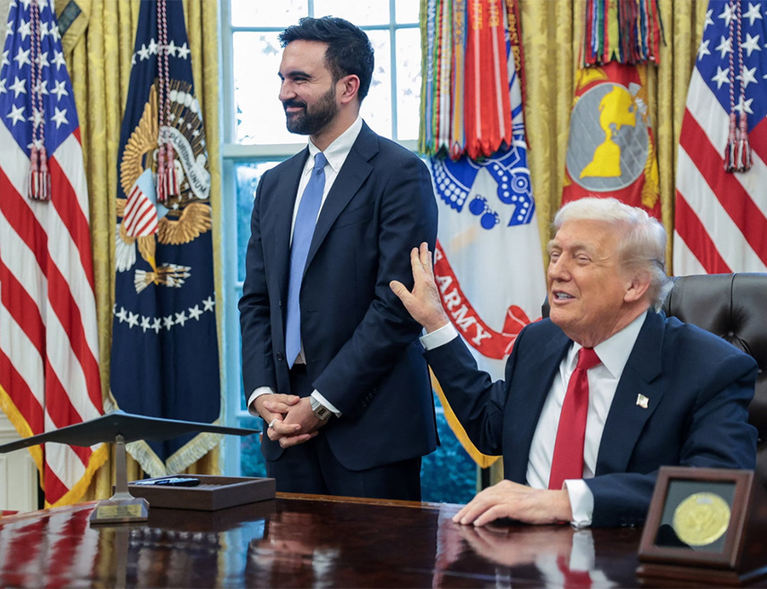 ВАШИНГТОН, 22. НОВЕМБРА /СРНА/ - Амерички предсједник Доналд Трамп пружио је подршку новоизабраном градоначелнику Њујорка Зохрану Мамданију, иако је овај сусрет најављиван као политички обрачун године.