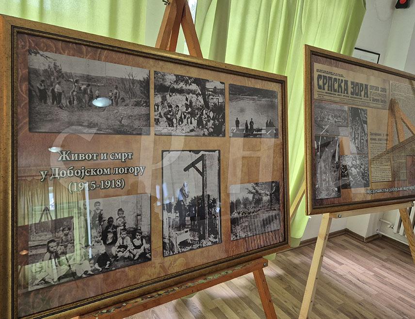 PALE, NOVEMBER 24 /SRNA/ – An exhibition on the Doboj camp and the suffering of Serb civilians during the First World War, through which more than 45,000 Serbian detainees passed, opened today at the High School Center in Pale.