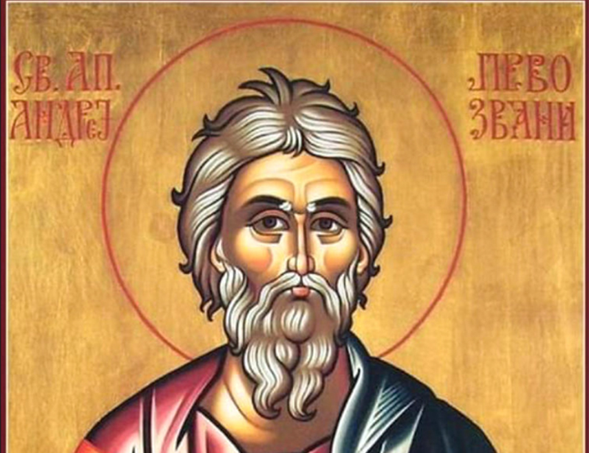 БИЈЕЉИНА, 13. ДЕЦЕМБРА /СРНА/ - Српска православна црква /СПЦ/ прославља данас Светог Андреја Првозваног, првог сљедбеника и првог апостола Христовог, који је страдао на крсту због оданости новозавјетној вјери.