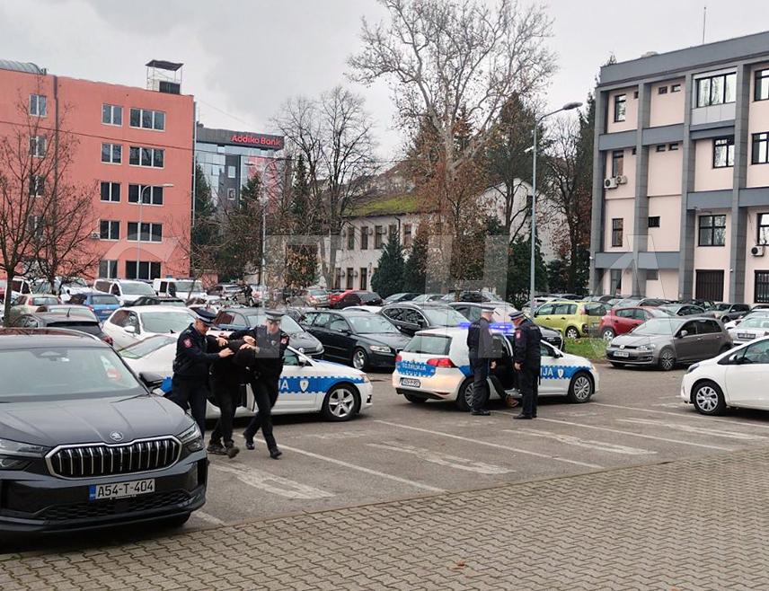 BANJA LUKA, DECEMBER 3 /SRNA/ – Individuals with the initials M.B. and M.K., who were arrested this morning in the police Operation Arija, have been brought to the Banja Luka District Public Prosecutor's Office, SRNA's reporter confirmed.