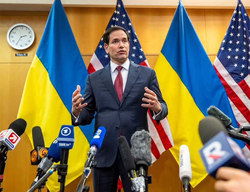 ВАШИНГТОН, 3. ДЕЦЕМБРА /СРНА - РИА Новости/ - Окончање сукоба у Украјини није могуће без дијалога са Русијом, изјавио је државни секретар САД Марко Рубио.