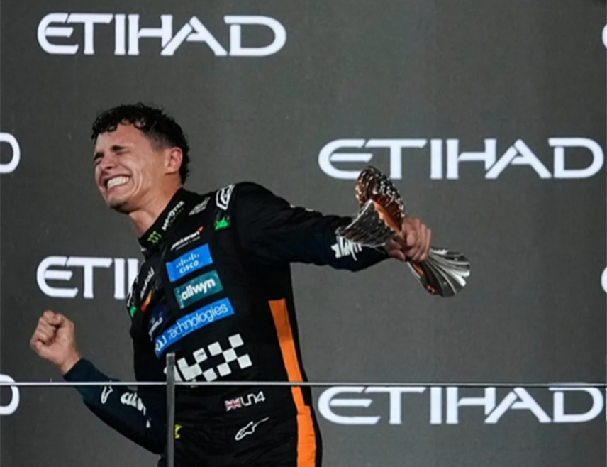 АБУ ДАБИ, 7. ДЕЦЕМБРА /СРНА/ - Британац Ландо Норис, возач "Мекларена", освојио је титулу првака свијета у шампионату Формуле један.