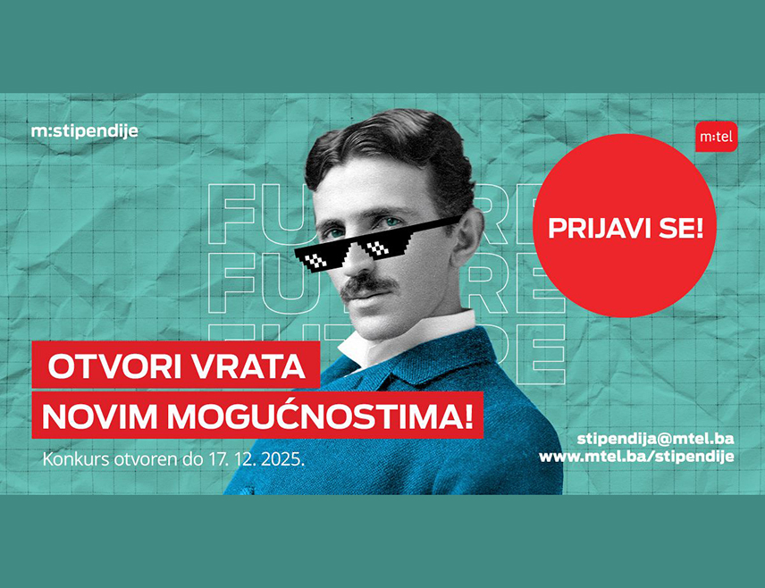 БАЊАЛУКА, 8. ДЕЦЕМБРА /СРНА/ - Компанија "М:тел" позвала је студенте из области електротенике, саобраћаја и са природно-математичког смјера да се до 17. децембра пријаве на програм стипендирања који пружа подршку перспективним студентима у БиХ.