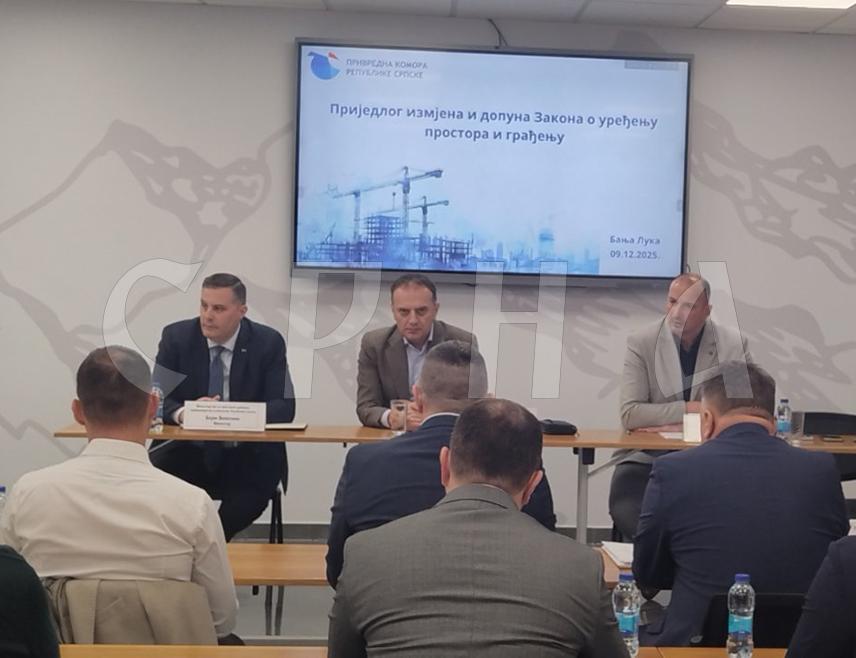 БАЊАЛУКА, 9. ДЕЦЕМБРА /СРНА/ - Министар за просторно уређење, грађевинарство и екологију Републике Српске Бојан Випотник изјавио је да су измјене и допуне Закона о уређењу простора и грађењу системске, као и да је циљ да се конструктивном расправом дође до рјешења која су прихватљива за све.
