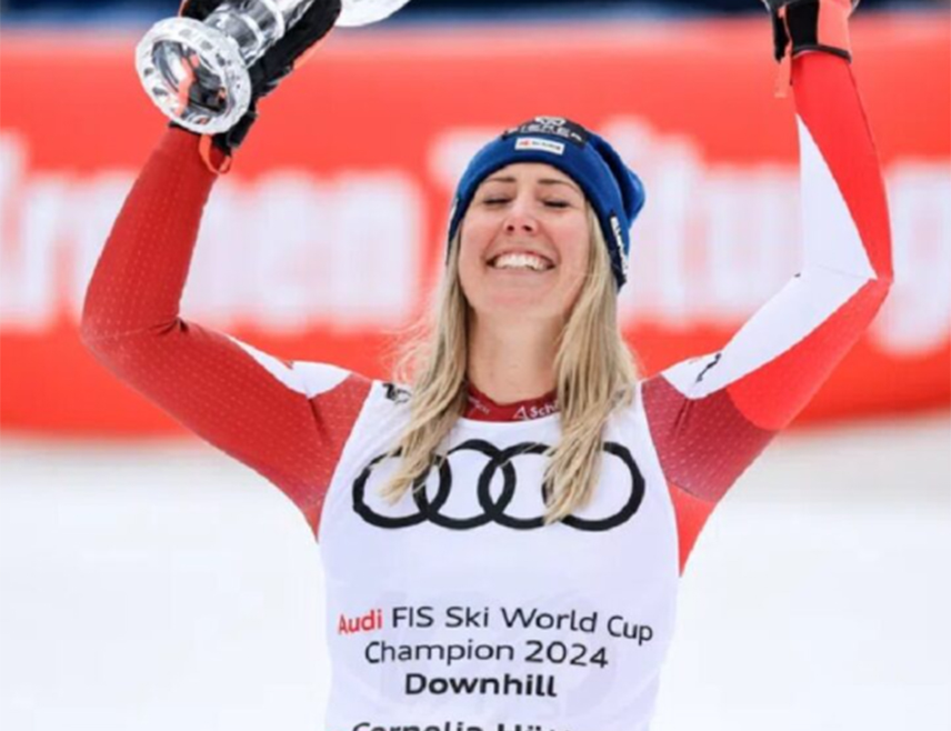 ВАЛ Д`ИЗЕР, 20. ДЕЦЕМБРА /СРНА/ - Аустријанка Корнелија Хитер остварила је своју прву побједу ове сезоне у Свјетском купу у дисциплини спуст у Вал д`Изеру, док се америчка звијезда Линдзи Вон морала задовољити трећим мјестом.