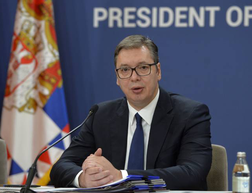 БЕОГРАД, 4. ЈАНУАРА /СРНА/ - Предсједник Србије Александар Вучић изјавио је да је након америчке интервенције у Венецуели јасно да међународни правни поредак не функционише и да у свијету доминира право јачег, те поручио да ће се Србија борити да сачува мир и стабилност.
