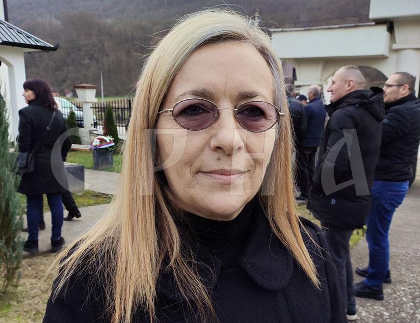 BRATUNAC, JANUARY 5 /SRNA/ - The President of the Organization of Families of Captured and Fallen Soldiers and Missing Civilians of Bratunac Radojka Filipović emphasized that Kravica is a symbol of Serb suffering in the 20th century, and that both international and domestic judicial institutions remain silent when it comes to prosecuting crimes committed against Serbs.