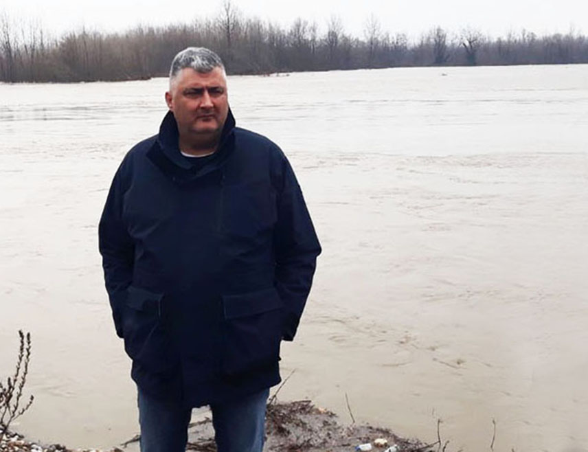 BIJELJINA, JANUARY 6 /SRNA/ - Regular flood defense measures have been introduced in Semberija, Vode Srpske told SRNA.