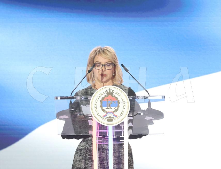 BANJA LUKA, JANUARY 8 /SRNA/ - The Acting President of Republika Srpska, Ana Trišić Babić, emphasized that Republika Srpska has survived because it was founded on the will of the people, which it has learned to defend peacefully, reasonably, and responsibly, and in years of growing pressure, it chose neither retreat nor conflict.