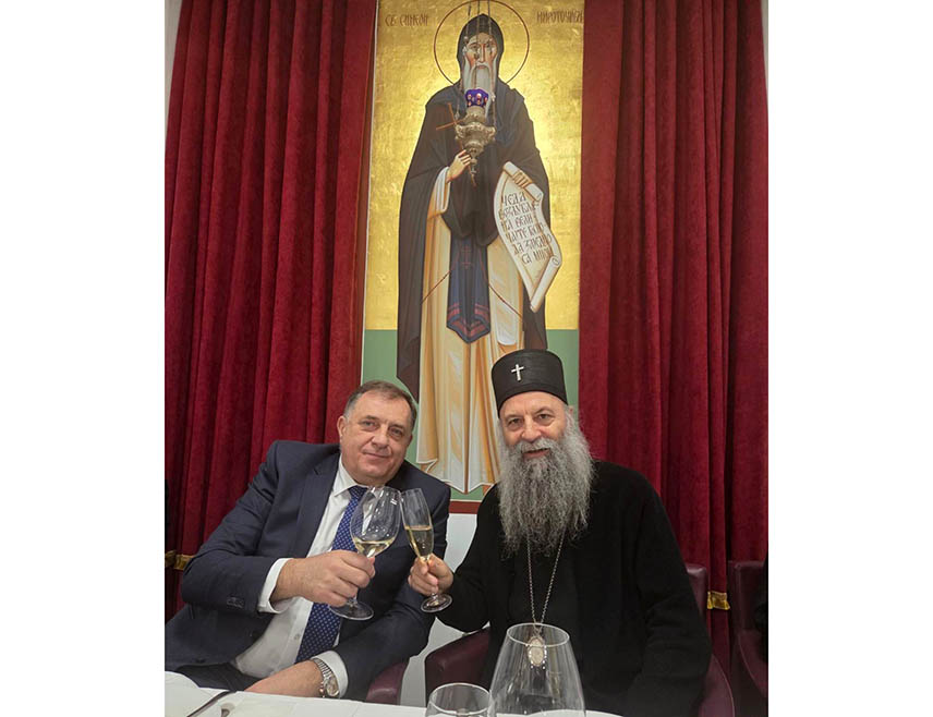 БЕОГРАД, 20. ЈАНУАРА /СРНА/ - Слава је више од обичаја, она је завјет, породично огњиште и доказ да српски народ траје кроз вјеру, заједништво и љубав, изјавио је лидер СНСД-а Милорад Додик.