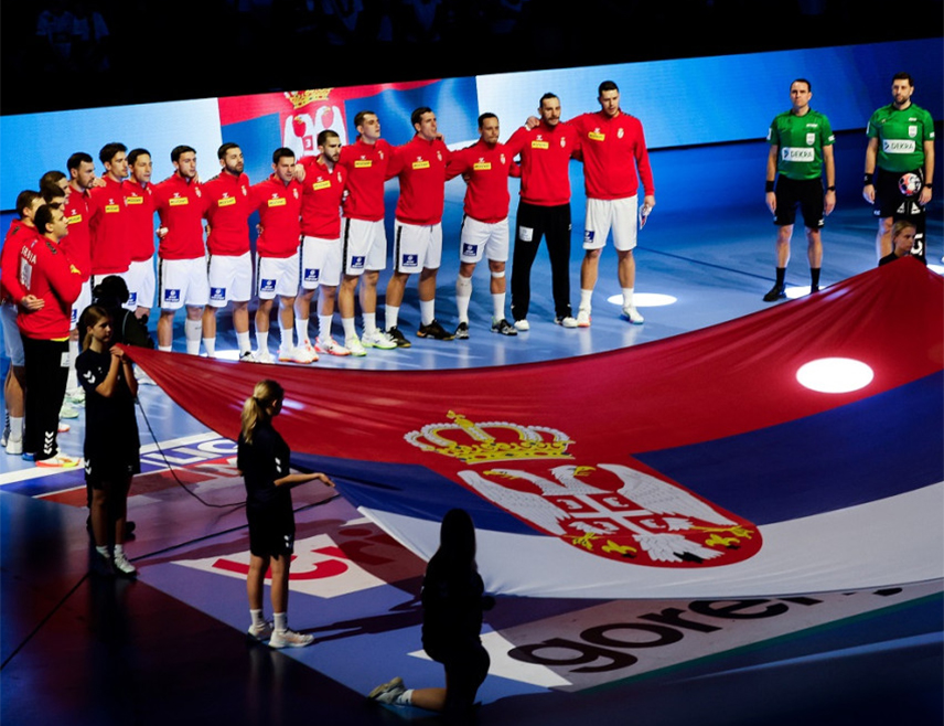 БЕОГРАД, 22. ЈАНУАРА /СРНА/ - Рукометна репрезентација Србије на Европском првенству, које се одржава у Данској, Шведској и Норвешкој, заузела ја 19. мјесто, као и на претходном шампионату.