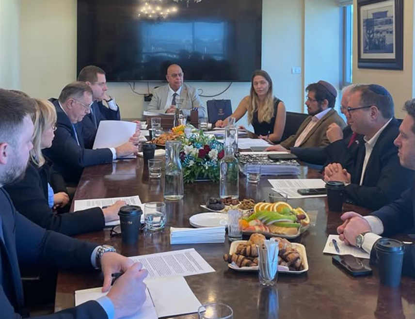 ЈЕРУСАЛИМ, 26. ЈАНУАРА /СРНА/ - Вршилац дужности предсједника Републике Српске Ана Тришић Бабић и предсједник СНСД-а Милорад Додик, који бораве у вишедневној званичној посјети Израелу, започели су јутрос састанке са тамошњим званичницима.