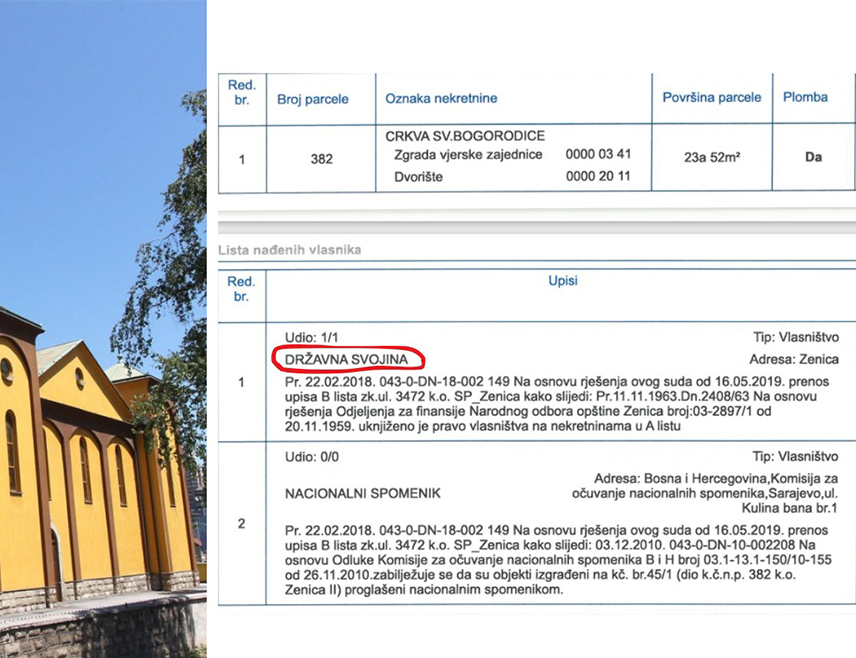BELGRADE, JANUARY 28 /SRNA/ - The Director of the Office for Public and Cultural Diplomacy Arnaud Gouillon stated that the seizure of the Orthodox Church in Zenica and its registration as "state property" reflects systemic discrimination against Serbs in BiH.