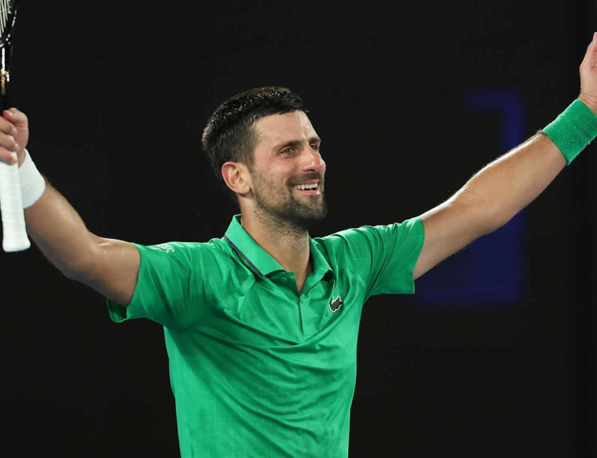 МЕЛБУРН, 30. ЈАНУАРА /СРНА/ - Најбољи српски тенисер Новак Ђоковић пласирао се у финале Аустралијен опена након маратонског меча и побједе над Италијаном Јаником Синером са 3:2.