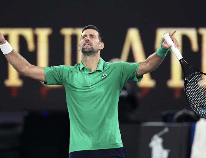 BANJA LUKA, JANUARY 30 /SRNA/ - SNSD President Milorad Dodik said that the victory of Serbia's top tennis player Novak Đoković over Italy's Jannik Sinner and his qualification for the final of the Australian Open is yet another confirmation that champions are born from a heart that never gives up.