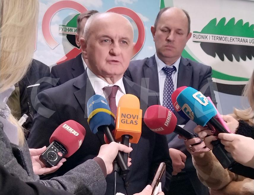 UGLJEVIK, FEBRUARY 4 /SRNA/ - Republika Srpska Minister of Energy and Mining Petar Đokić announced talks with Slovenian representatives scheduled for tomorrow and assessed that the time has come to conclude the long negotiation process regarding the remaining agreement that defines compensation for interest determined by the arbitration ruling related to the Mine and Thermal Power Plant /RiTE/ Ugljevik.