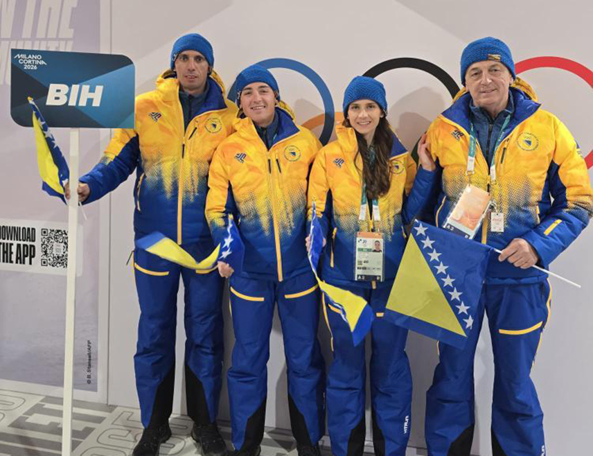 MILAN, FEBRUARY 7 /SRNA/ – Nordic skiers Strahinja Erić and Teodora Delipara, as well as alpine skier Marko Šljivić from Pale, will have their first performances at the Winter Olympic Games in Milan and Cortina d'Ampezzo on Tuesday, February 10.