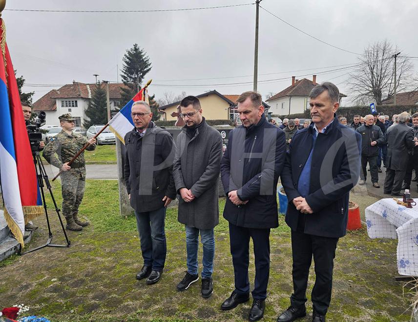 UGLJEVIK, FEBRUARY 9 /SRNA/ - Republika Srpska should not fear for its future when patriotism becomes a life philosophy, emphasized the Minister of Labor, War Veterans' and Disabled Persons' Protection, Radan Ostojić, at the traditional event Jović Days in Donja Trnova near Ugljevik, held in honor of RSA hero Colonel Milan Jović.