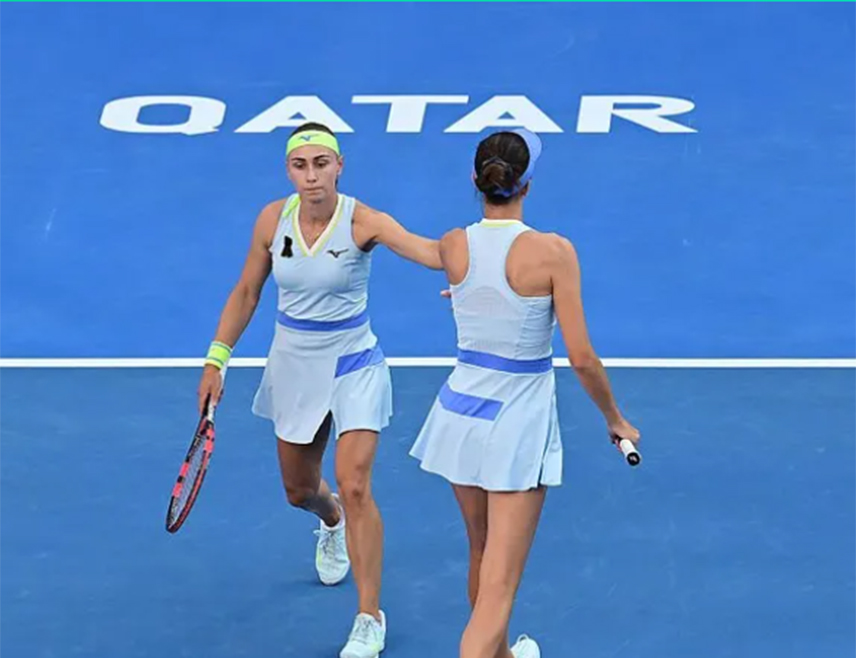 DOHA, FEBRUARY 14 /SRNA/ – Serbian tennis player Aleksandra Krunić and Kazakhstan’s Anna Danilina won the WTA tournament in Doha in the doubles competition.