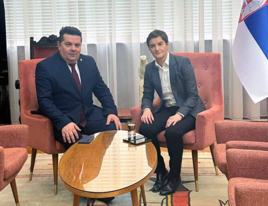 БЕОГРАД, 16. ФЕБРУАРА /СРНА/ - Предсједник Скупштине Србије Ана Брнабић састаће се данас у Београду са предсједником Народне скупштине Републике Српске Ненадом Стевандићем.