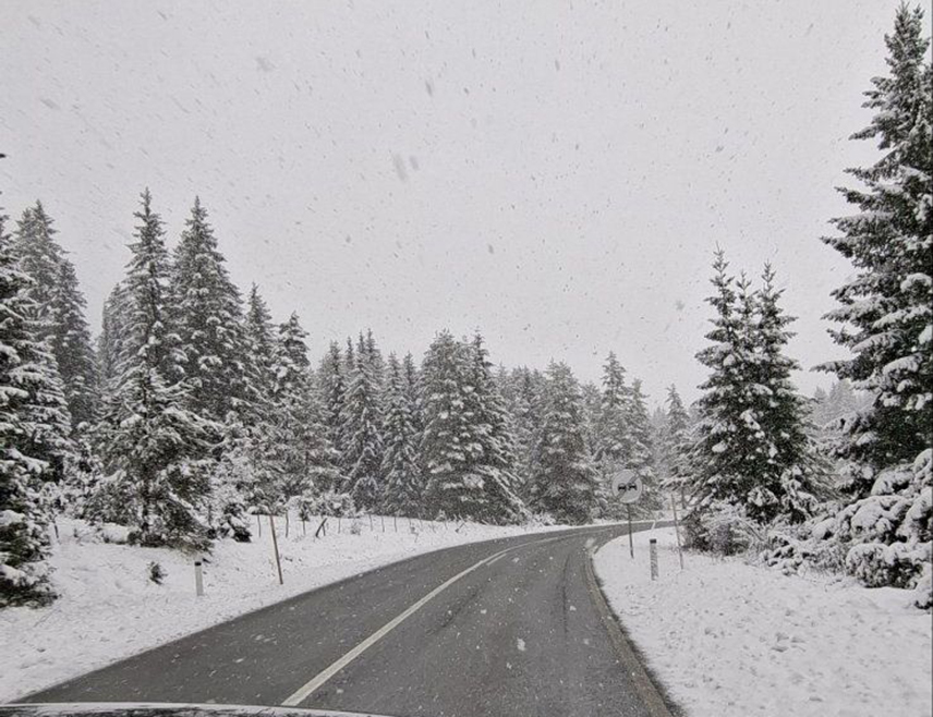 БАЊАЛУКА, 17. ФЕБРУАРА /СРНА/ - На магистралном путу Власеница - Хан Пијесак и преко Романије обустављен је саобраћај за теретна возила због интензивног снијега и неповољних временских услова.