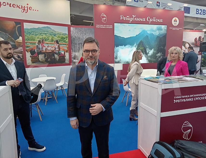 BELGRADE, FEBRUARY 19 /SRNA/ – The Minister of Foreign Trade and Economic Relations in the Council of Ministers of BiH Staša Košarac has said today in Belgrade that Republika Srpska has the capacity to keep pace with developed countries in the field of tourism.