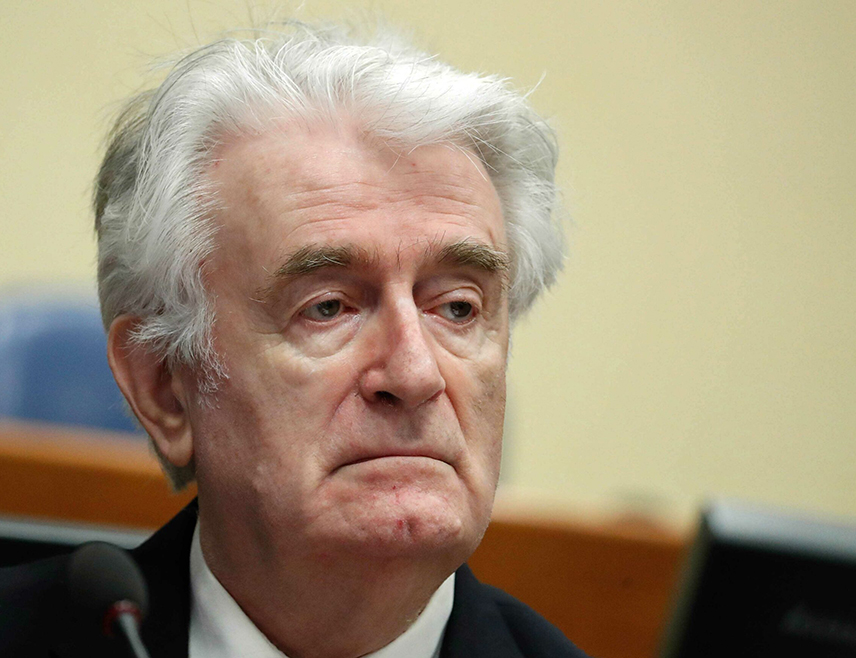 ХАГ, 19. ФЕБРУАРА /СРНА/ - Предсједник Међународног резидуалног механизма за кривичне трибунале у Хагу Грасијела Гати Сантана није имала коментар на питање Срне да ли постоји могућност да први предсједник Републике Српске Радован Караџић буде привремено пуштен на слободу како би присуствовао сахрани супруге.