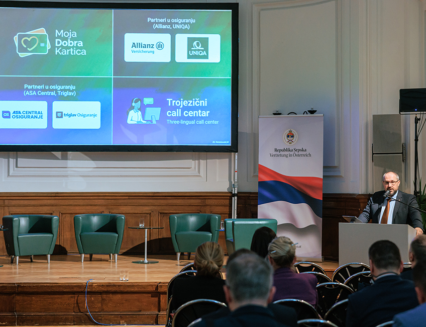 БАЊАЛУКА, 24. ФЕБРУАРА /СРНА/ - На међународној конференцији здравственог туризма данас се у Бечу успјешно представило 13 медицинских установа из Републике Српске.