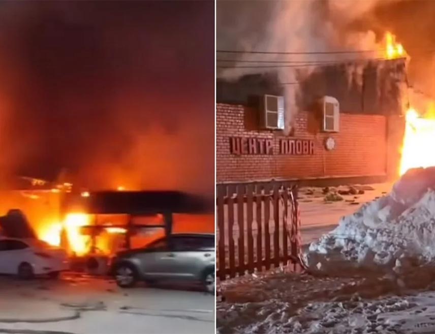 ШЧУЧИНСК, 27. ФЕБРУАРА /СРНА/ - Најмање седам особа погинуло је у експлозији и пожару у кафић у Казахстану, а међу страдалима је и шеснаестогодишња дјевојчица, саопштиле су локалне власти.