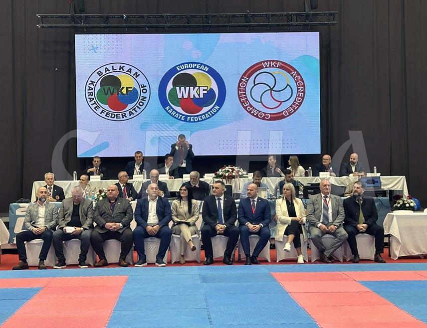 БАЊАЛУКА, 27. ФЕБРУАРА /СРНА/ - Предсједник Владе Репшублике Српске Саво Минић рекао је да су спортисти наши најбољи амбасадори и да је поносан што Српска организује Балканско првенство у каратеу, које је данас почело у Бањалуци.