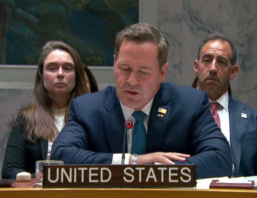 ВАШИНГТОН, 28. ФЕБРУАРА /СРНА/ - Напади које су САД извршиле на циљеве у Ирану нису ствар политике, већ заштите глобалне стабилности, изјавио је амерички амбасадор у УН Мајкл Волц.